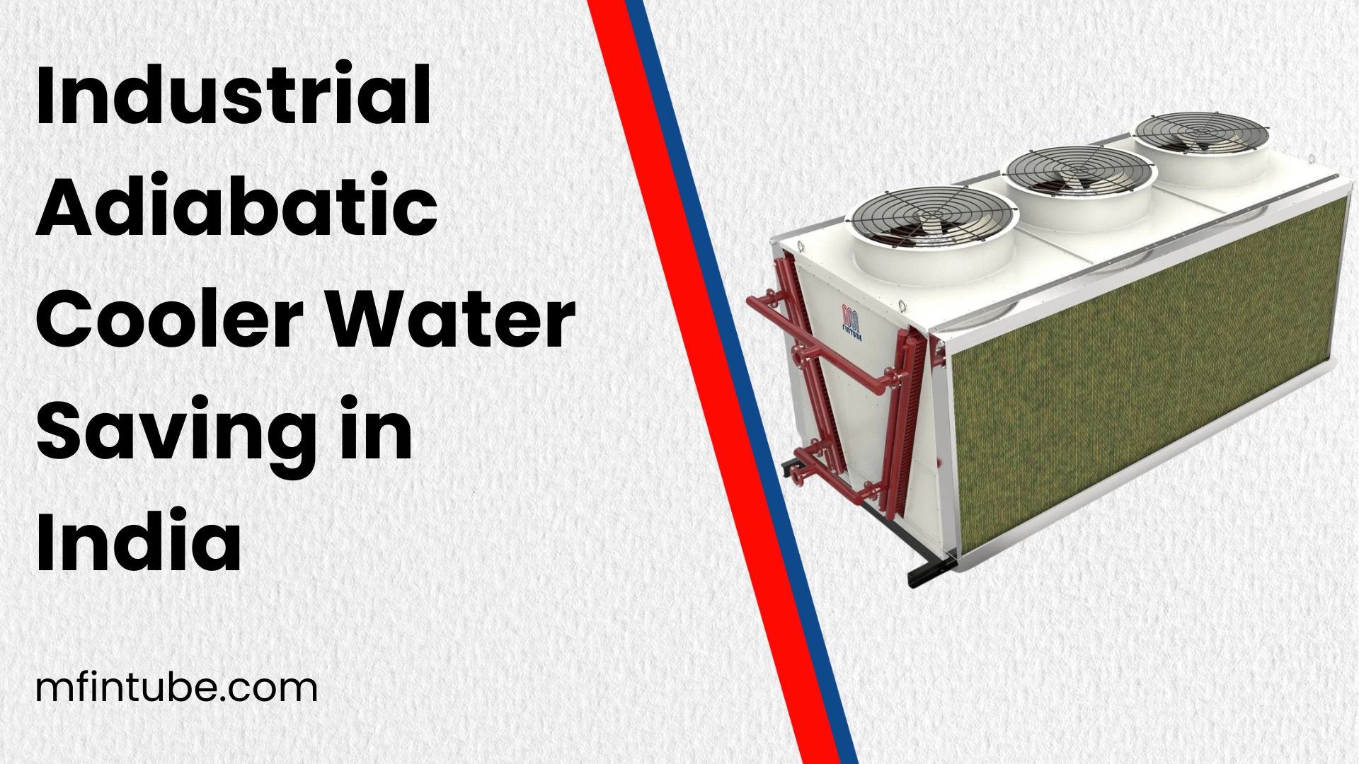 Industrial Adiabatic Cooler Water Saving in India